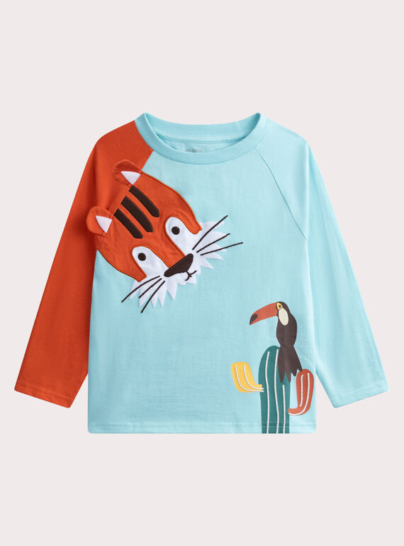 Turquoise PYJAMA WEGOPYJTIG / 25SH12B4PYJ202