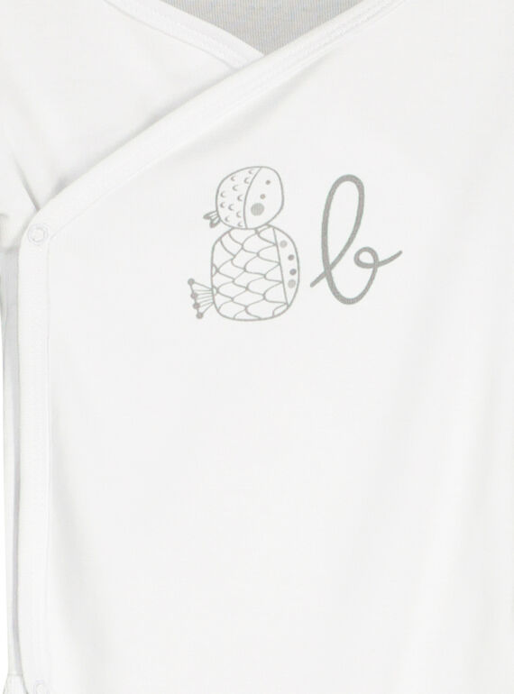 Unisex babies' short-sleeved bodysuit FOU1BOD5 / 19SF7715BOD000