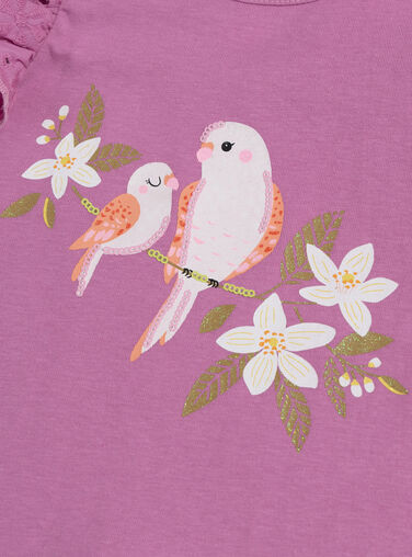 Purple TEE SHIRT SS WILITI / 25SG09T1TMC708