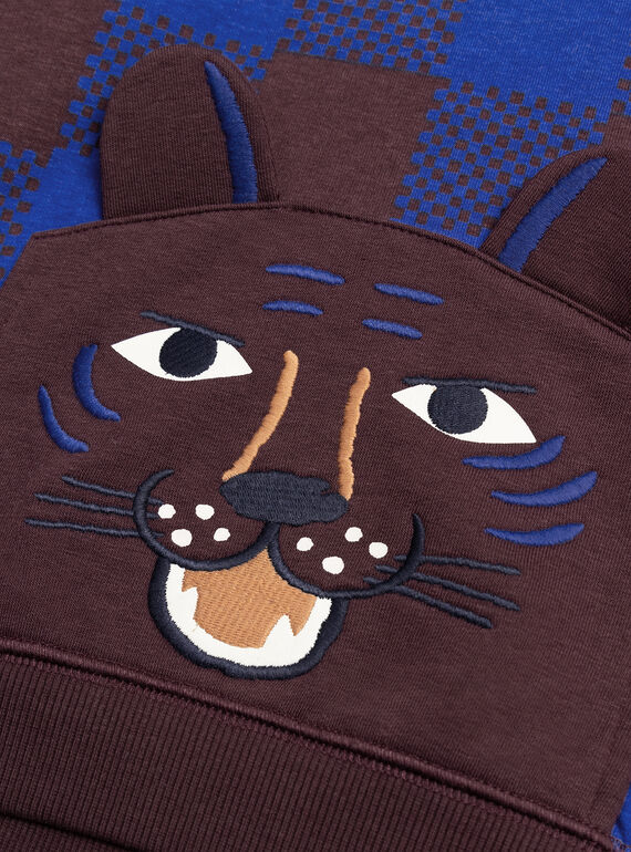 Burgundy SWEAT SHIRT XOBLUSWE / 25W902N1SWE501