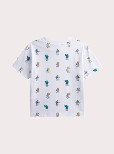 White TEE SHIRT SS WOJOTIAOP3 / 25S902M1TMC000