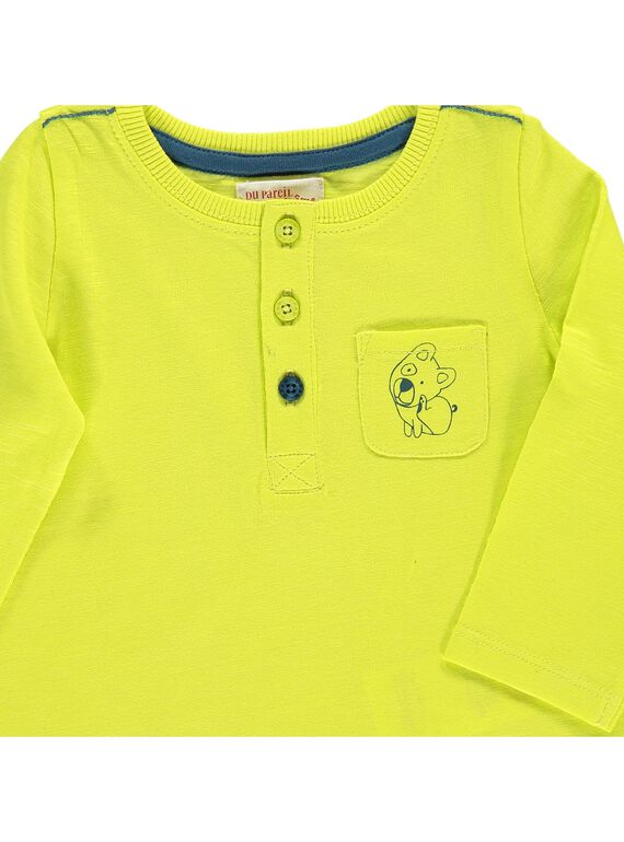 Baby boys' long-sleeved T-shirt CUJOTUN2B / 18SG10R7TML117