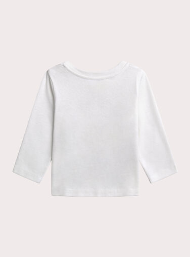 White TEE SHIRT LS XUROCTEE / 25WG10S1TMLA016