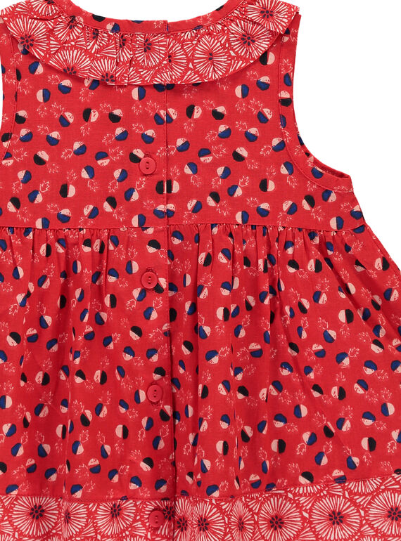 Baby girls' dress FITOROB1 / 19SG09L1ROB330