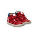 Baby boy navy blue and red sneakers