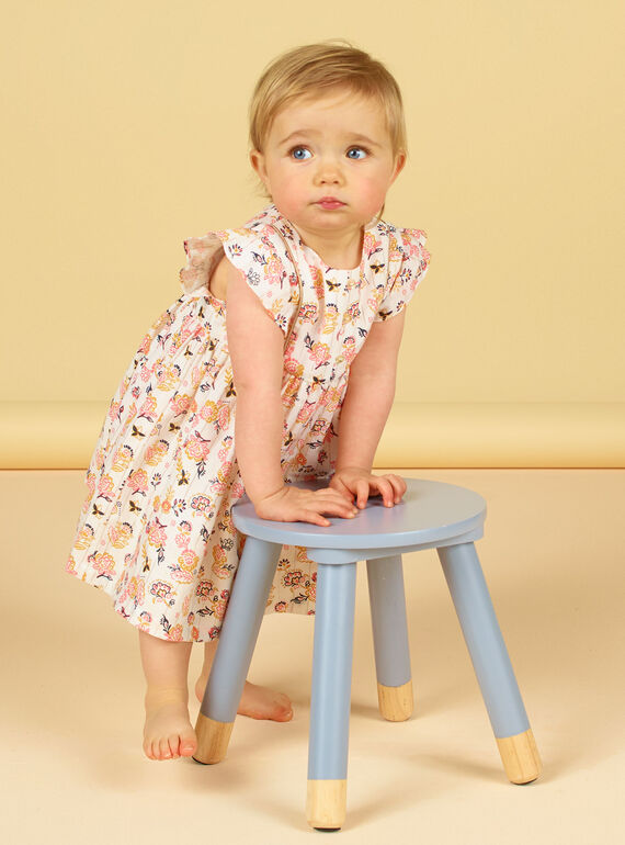 Baby girl floral dress LIPOEROB2 / 21SG09Y3ROB001