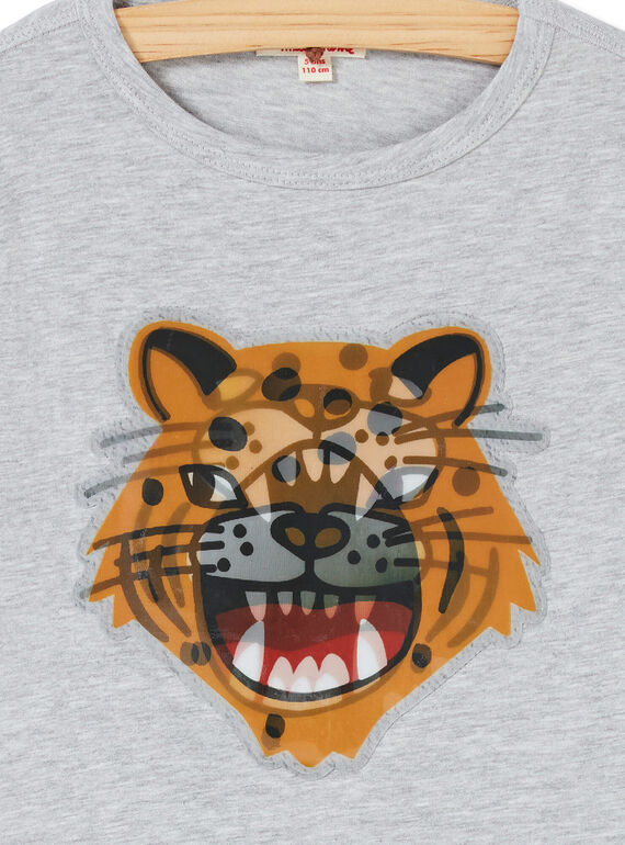 Heather grey T-SHIRT KOBRITEE1EX / 20W902F1TMC943