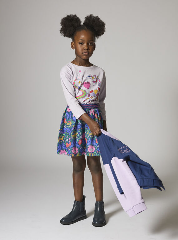 Mauve TEE SHIRT LS WAFITEE2 / 25S90153TML328