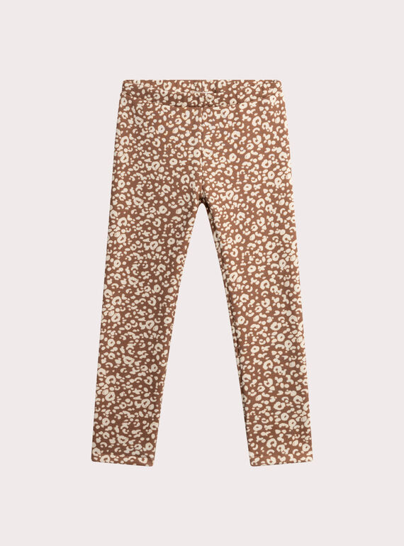 Fleece pajamas for girls  VEFAPYJFAW / 24WH1193PYJ003