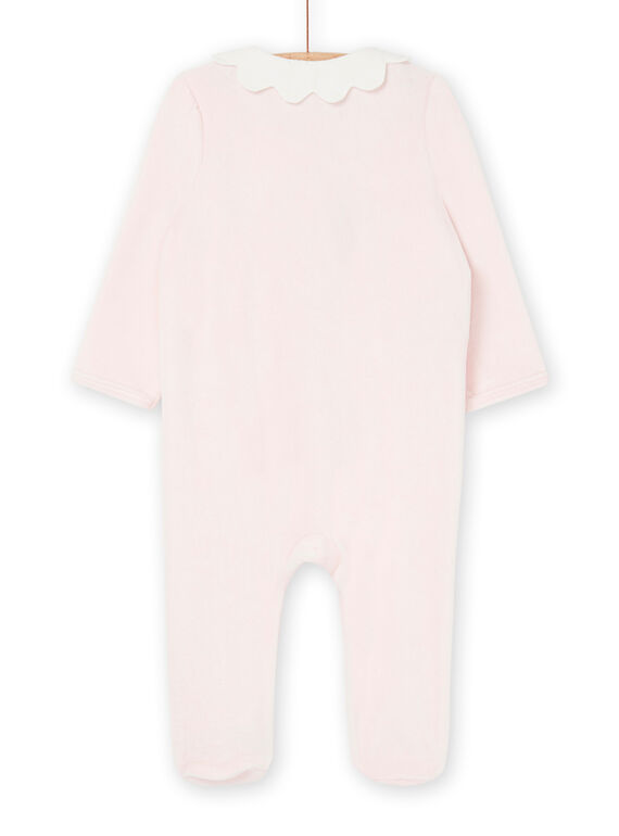 Pink romper with long sleeves REFIGREFLAM / 23SH13D4GRED322