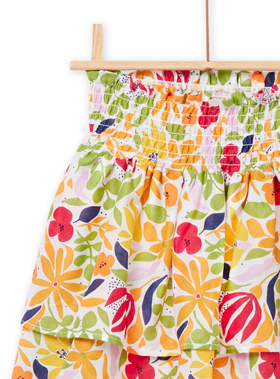 White skirt child girl NAHOJUP1 / 22S901T2JUP000