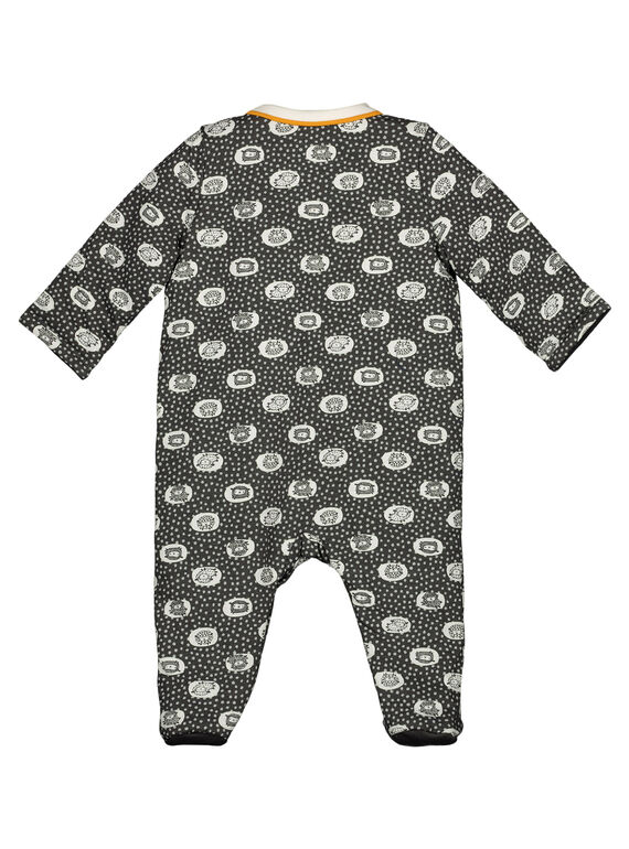 Unisex babies' sheep sleepsuit GOU1GRE3 / 19WF0513GRE929