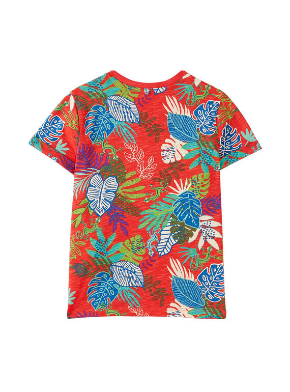 Dark orange T-shirt JOSAUTI6 / 20S902Q6TMC408