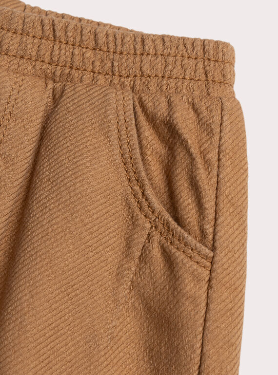 Light brown PANTS XUROCPAN2 / 25WG10S2PAN804