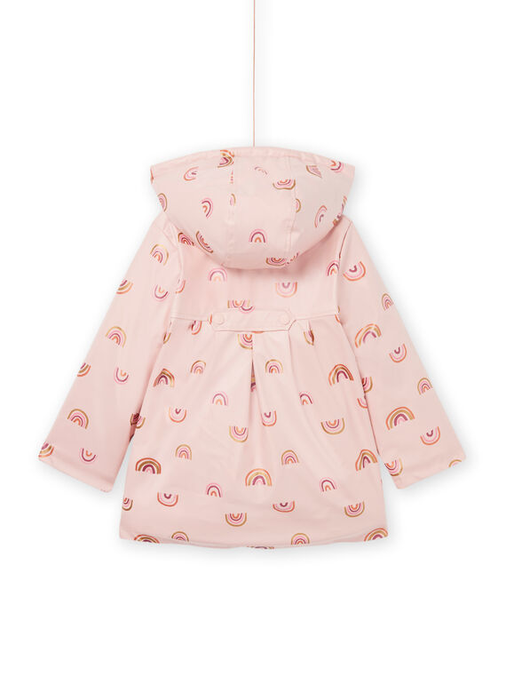 Rainbow print hooded coat PALEOIMPER / 22W901F2IMPD319