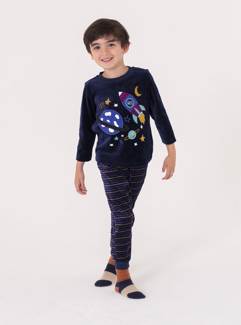 Navy PYJAMA VEGOPYJSPA / 24WH1297PYJ705