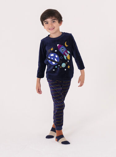 Navy PYJAMA VEGOPYJSPA / 24WH1297PYJ705