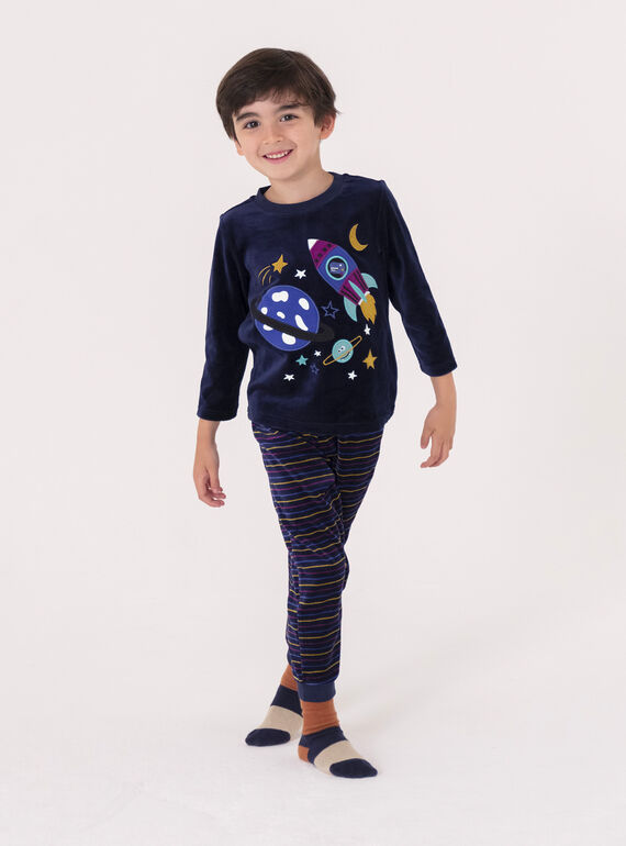 Navy PYJAMA VEGOPYJSPA / 24WH1297PYJ705