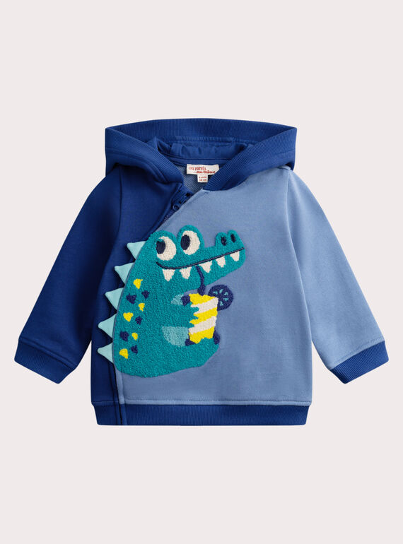 Blue KIDS CARDIGAN WUBOGIL2 / 25SG10R1GIL701