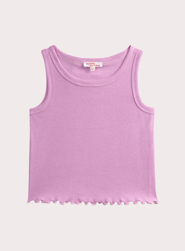 Purple TANK TOP WAJODEB2 / 25S901M2DEBH705