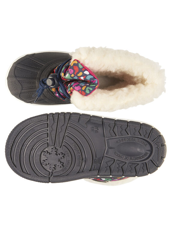 Navy Mountain boots GBFMONTNEA / 19WK37W1D3N070