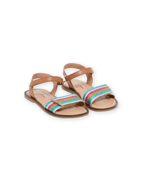 Camel leather sandals RASANDCOLOR / 23KK3562D0E804