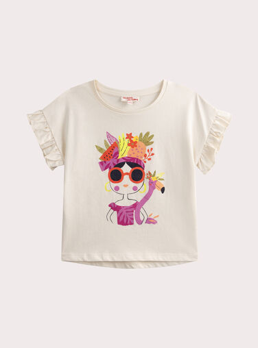 Dark off white TEE SHIRT SS WALITI2 / 25S901T1TMC003