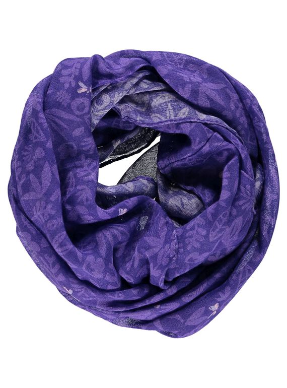 Girls' snood scarf CYAKLESNO / 18SI01D2SNO099