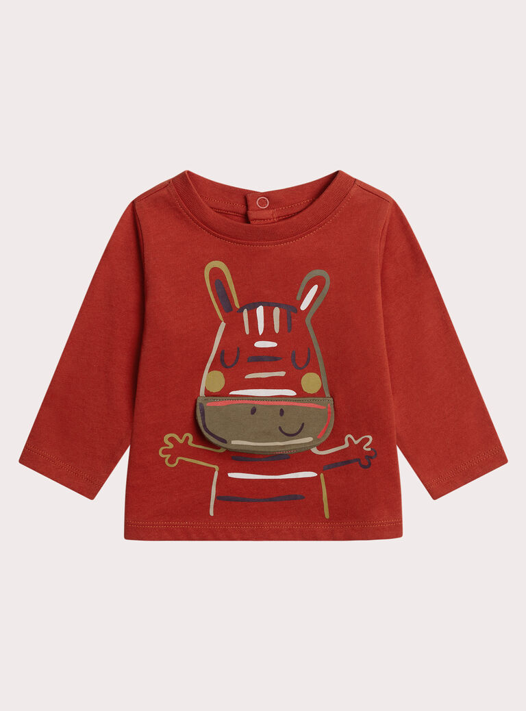 Red TEE SHIRT LS XUJATEE2 / 25WG10M1TMLF522