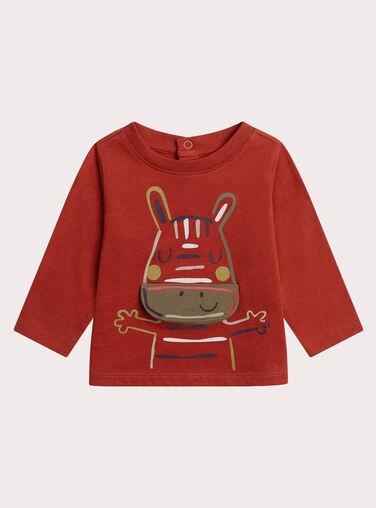 Red TEE SHIRT LS XUJATEE2 / 25WG10M1TMLF522