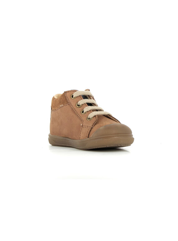 Light brown LACES SNEAKERS BOPY® PUBASETOIL / 22XK3882D3Q804