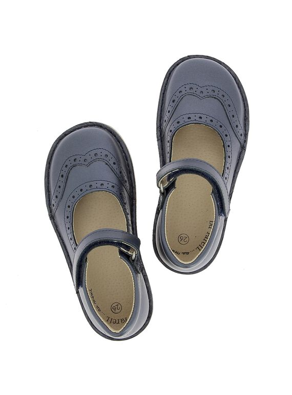 Girls' leather Mary-Janes DFBABPERF1 / 18WK35T4D13070