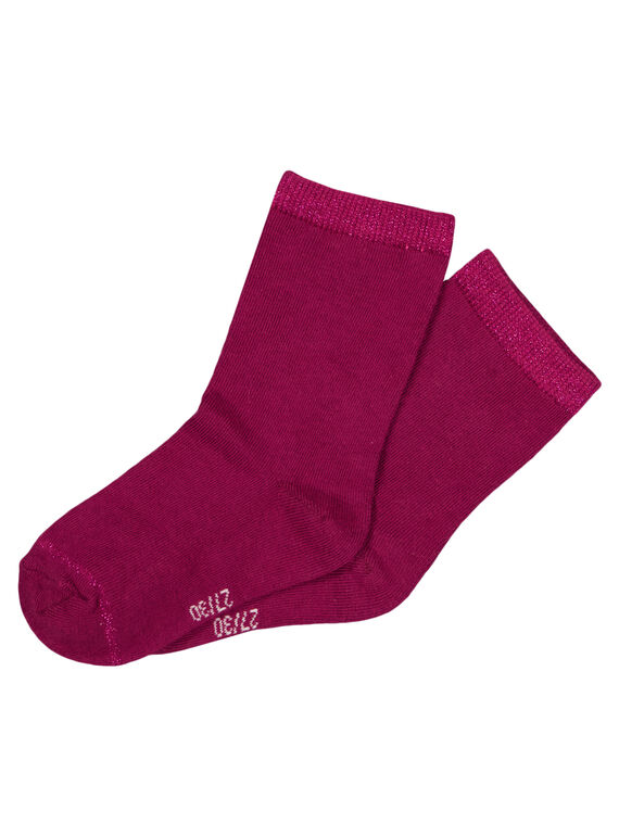 Purple Socks GYAJOCHO3 / 19WI01L2SOQ718