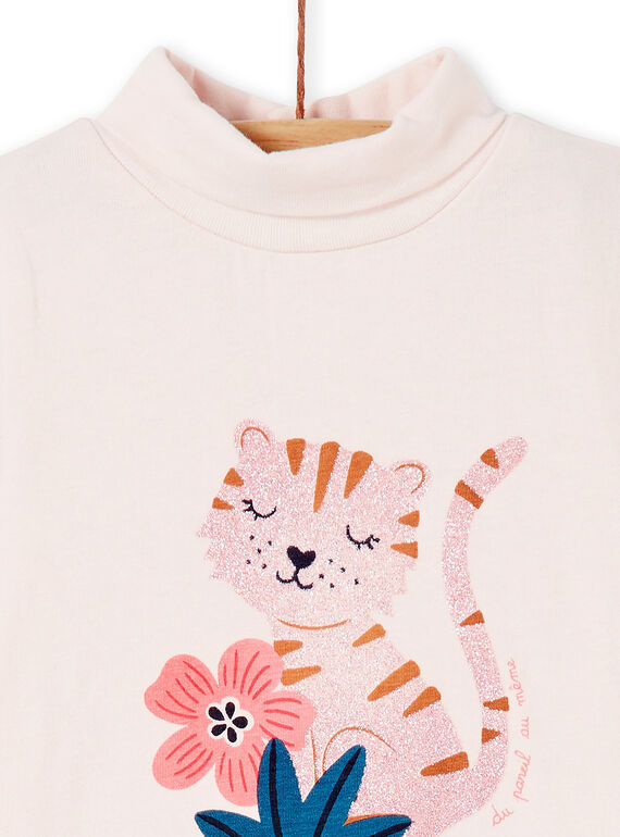 Pink ROLL-NECK KISASOUP / 20WG09O1SPLD322