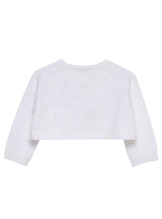 White Cardigan JIPOECAR / 20SG09G1CAR000