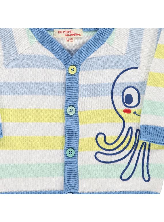 Baby boys' cardigan CUBUGIL / 18SG10K1GIL099