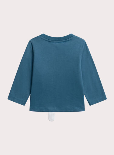 Blue TEE SHIRT LS XUMYTEE1 / 25WG10R1TMLC235