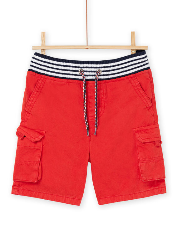 Red Bermuda shorts ROPOPBER3 / 23S902X3BER502