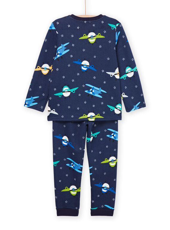 Airplane print pajamas PEGOPYJGLOW / 22WH123APYJ705