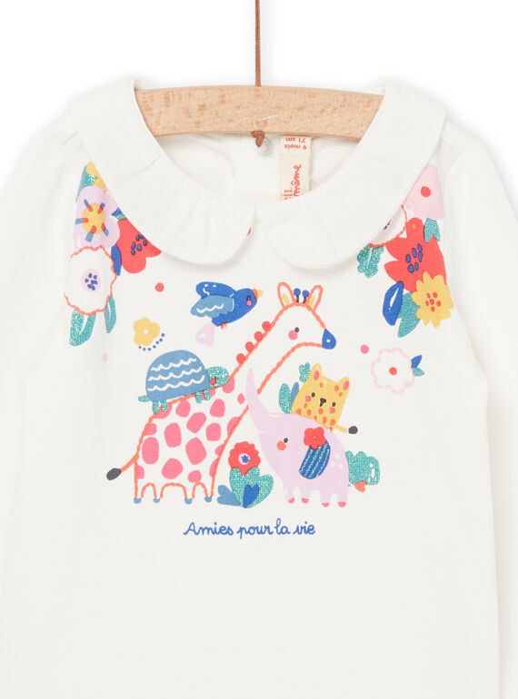 Body with animal and flower motifs RINAUBOD / 23SG09N1BOD001