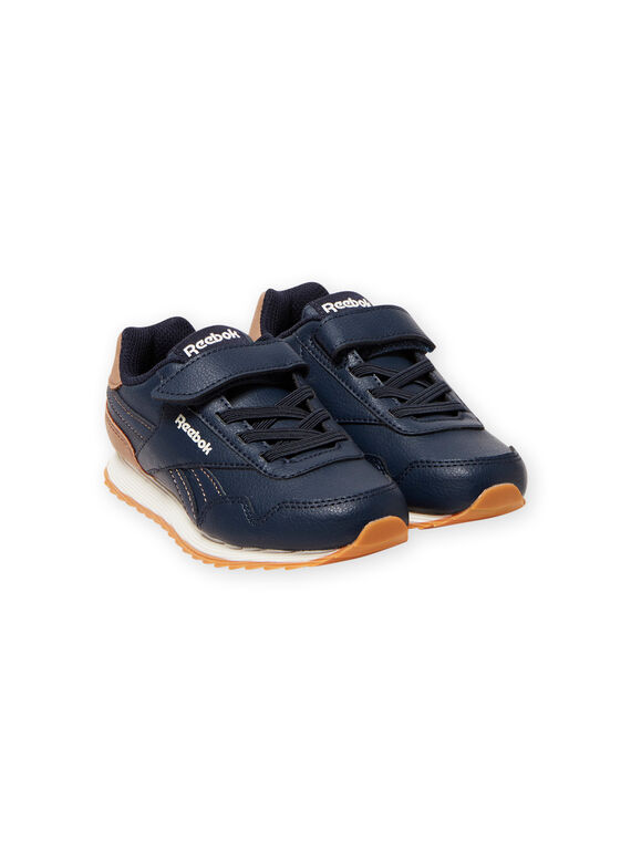 Reebok navy blue sneakers with brown details child boy MOG58316 / 21XK3644D36070