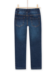Baby Boy Fleece-Lined Regular Jeans MOPLAJEAN / 21W902O1JEAP274