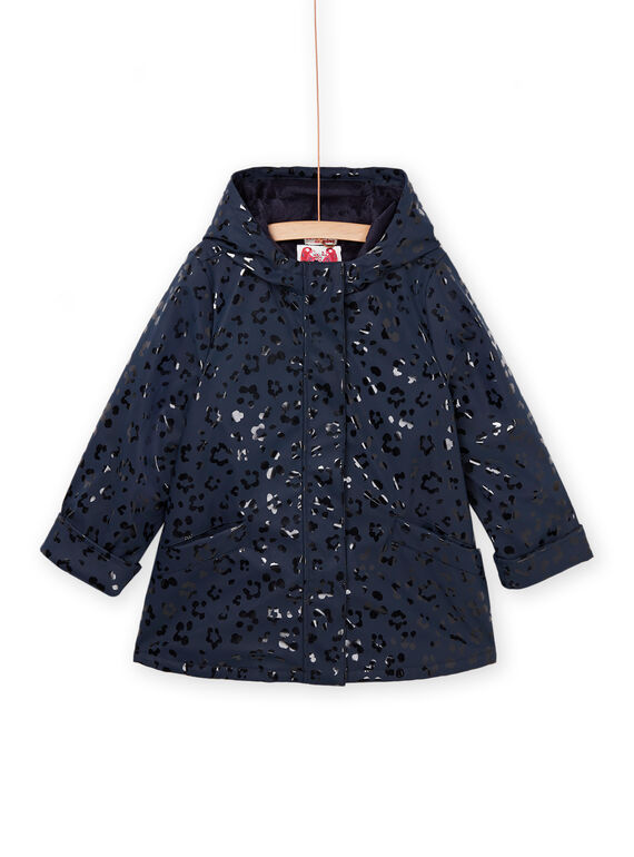 Leopard print hooded raincoat PARAINIMPER / 22W901F1IMP070