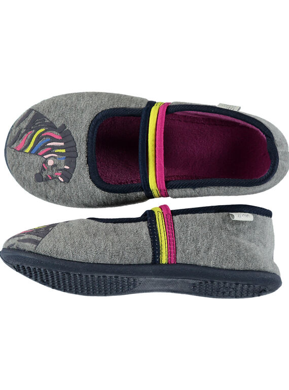 Heather grey Ballerina GFBALZEBRE / 19WK35Z1D07943