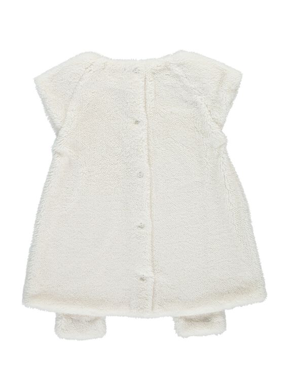 Baby girls' faux fur dress DIGIROB2 / 18WG09N2ROB001