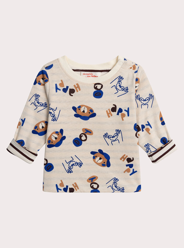 Off white TEE SHIRT LS XUBLUTEE1 / 25WG10N1TMLA002