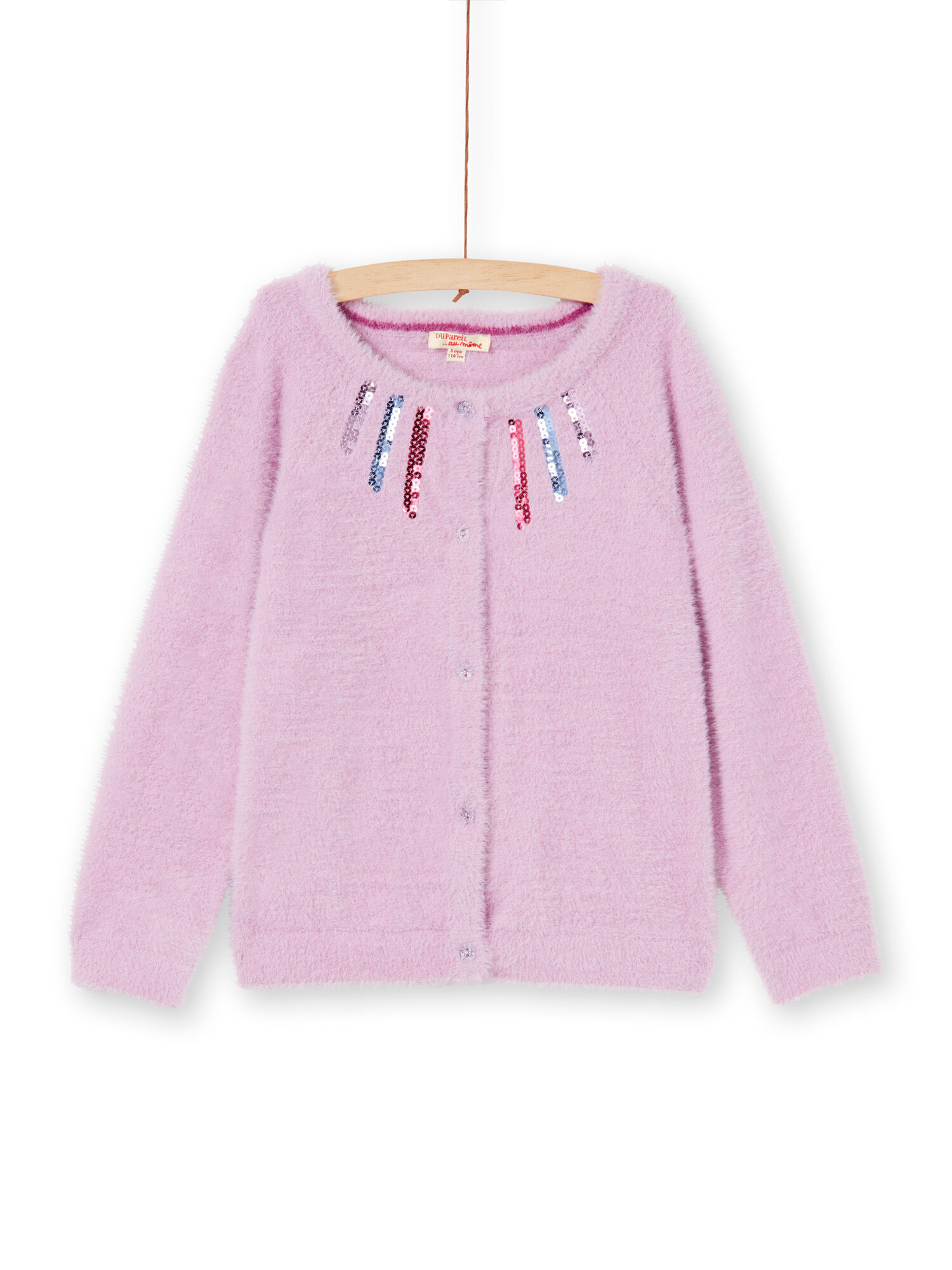 Long sleeve feather knit cardigan buy online Knitwear Sweater and Cardigan DPAM International Website
