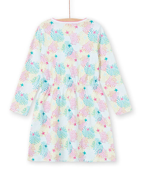 Children's nightgown girl in multicolored printed jersey LEFACHUSTA / 21SH1153CHN000
