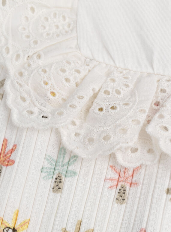 Ivory ROMPER WOU3BAR / 25SF03X1BAR005