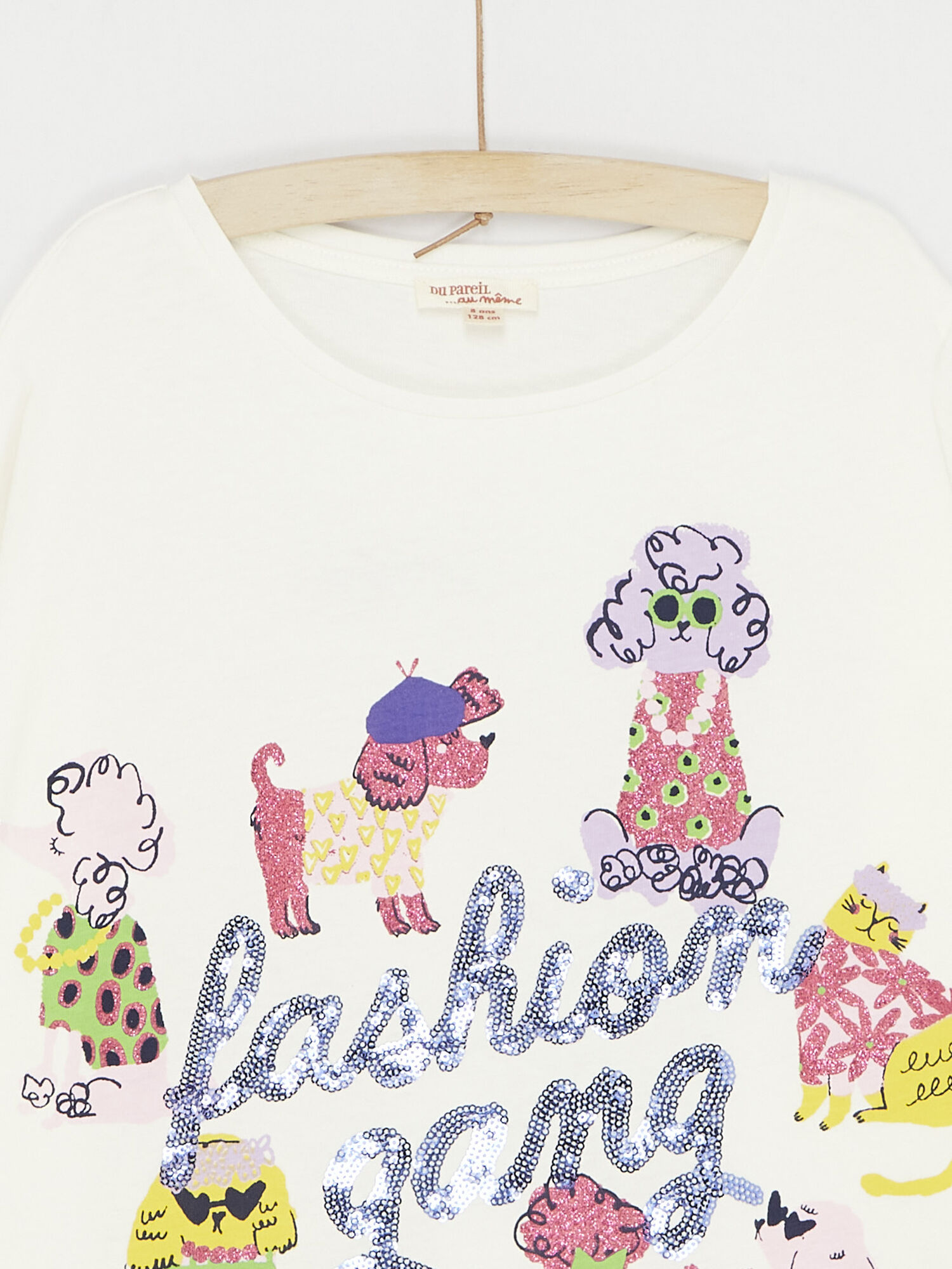 T shirt et D bardeur pour Fille Toute la Mode enfant avec DPAM
